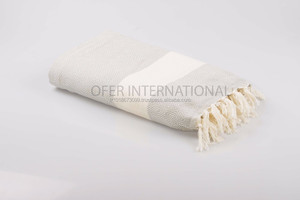 Herringbone cobertor de toalha turco, 100% algodão clássico coleção jogar cobertor - Product Image 6