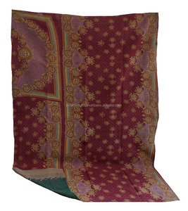 Wholesale Vintage Kantha <b>Quilt</b> Indian Floral Design Kantha <b>Throw</b> - Product Image 3