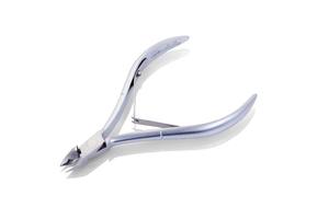 NGHIA C-04 professionnel de haute qualité en acier inoxydable pour les ongles pince à cuticules meilleur exporté ensemble de manucure finition grise directement emballé - Product Image 6