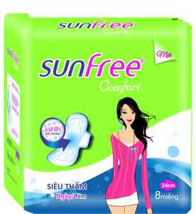 Serviettes hygiéniques Sunfree Vietnam - Product Image 1