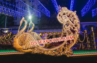 Doli/Palki de mariage moderne en bois léger pour événements de mariage indiens traditionnels