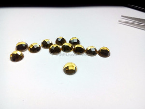 Phòng thí nghiệm tạo ra 8 mét thủy nhiệt Citrine lỏng đá quý briollite Hình dạng cắt đối với trang sức làm - Product Image 3