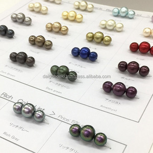 Venta caliente japonés hecho a mano SHINKO algodón perlas alta calidad peso ligero blanco rosa redondo para uso en joyería directo de Japón - Product Image 6