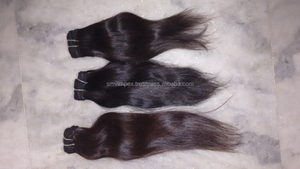 Pelo indio remy 100% natural, cabello humano indio virgen tejido, precio al por mayor - Product Image 4