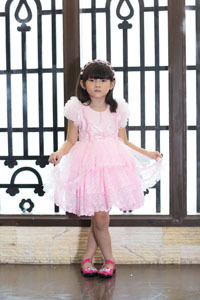 Ropa Infantil de Alta Calidad, Vestidos de Fiesta para Niña, Vestido de Princesa de Encaje Netfrock de Vietnam - Product Image 2