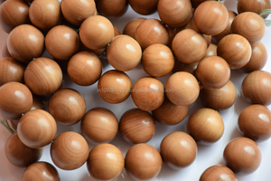 100% ไม้จันทน์ลูกประคำลูกปัด/ลูกปัดไม้หลวม/ลูกประคำ - Product Image 4