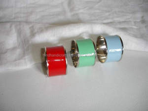Indian Manufacturer's Unique Design Metal Napkin Holder Rings for Weddings <b>Parties</b> Restaurants Hotels - Product Image 3