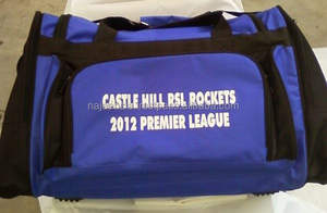 Personalizable bajo MOQ plegable impermeable gimnasio deportes bolsa de lona para hombres y mujeres - Product Image 3