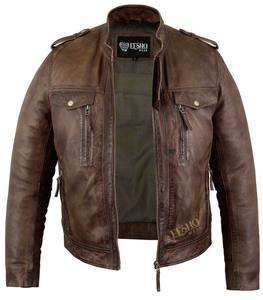 Veste en cuir de qualité supérieure en cuir souple finement grainé Vêtements d'extérieur élégants pour hommes et femmes de haute qualité - Product Image 1