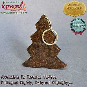 Recorte de madera para manualidades navideñas, adornos planos de Navidad en 3D - Product Image 4