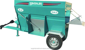 เครื่องผสมอาหารสัตว์แบบแนวนอน 2 ลูกบิด ความจุ 2 ลูกบาศก์เมตร กำลังการผลิตสูง ใช้ไฟ 220 โวลต์ พร้อมแกนเกียร์ใหม่ - Product Image 4