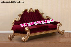 Conjunto de sofás para boda, mobiliario de dos plazas, color blanco, elegante - Product Image 3