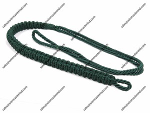 Cordons d'épaule de <span class=keywords><strong>citation</strong></span> de cérémonie kelly green avec pointe en laiton cordons d'épaule uniformes de cérémonie - Product Image 6