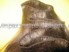 Cheveux crus naturels Remy indiens de haute qualité tissant des cheveux vierges bouclés non transformés sans perte d'emmêlement Style de vague naturelle parfaite - Product Image 3
