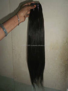 Extensiones de trama de pelo indio virgen Remy con brillo sedoso - Product Image 4