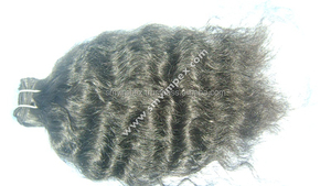 ผมมนุษย์แบบเรีมีผมทอจากอินเดียผมมนุษย์แบบไม่ผ่านกระบวนการผม Waft.100 % จากอินเดีย - Product Image 6