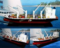 GIA NHIEN CO. LTD Navire porte-conteneurs général avec grues - Modèle TK0017P Origine Vietnam