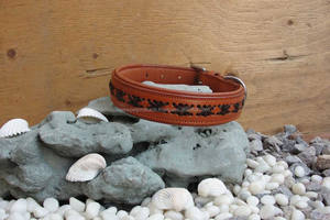 Colliers de chien en cuir de style occidental les plus vendus avec décoration en dentelle pour l'entraînement et la marche Accessoires pour animaux de compagnie pour chiens et chats - Product Image 2