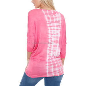 Top informal rosa y blanco Nueva colección Algodón puro - Product Image 2