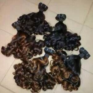 Mèches indiennes non-cheveux bruts, extensions capillaires colorées, vente en gros, prix d'usine, en promotion - Product Image 3