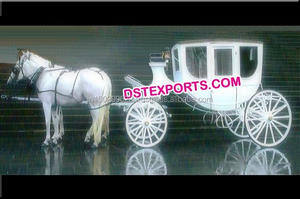 Domicile Royal — petit chariot Victoria noir 8 places, suspension traditionnelle - Product Image 4