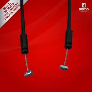 Serrure de porte de bagage BDP668, mécanisme de verrouillage de poignée, câble court 7700354861 pour Kangoo Câble de connexion, longueur: 360 mm - Product Image 3