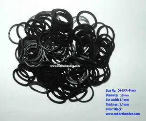 Karet Gelang Tenun Kualitas Bagus Harga Kompetitif Profesional/Karet Gelang Hitam-Cincin Karet Warna Mini