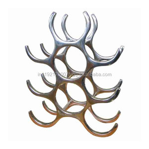 Piquets à vin modernes en aluminium, support mural, supports à vin en métal, vente en gros - Product Image 1