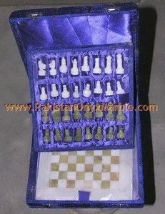 Tableros de Ajedrez de ónix de mármol de calidad fina figuras talladas piedra Natural decoración del hogar técnica pulida patrón de modelo de estilo de amor - Product Image 3