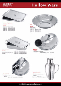 Kom, Nier Lade, Ziekenhuis Holloware, Chirurgische Hollowares