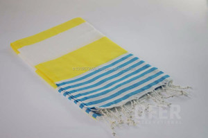 MEDITERRANEAN Peshtemal-Toalla Turca-Hammam pestemal Directo de fábrica, Playa Fouta Rainbow Collection Turkish made - Product Image 5