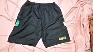 CUSTOM SOFTBALL MICRO SHORTS BLACK COLOR WITH DIFFRENTS COLORS EMBROIDERY LOGOS - Product Image 2
