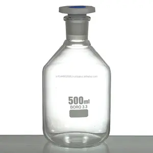 Reagenz flasche Narrow Mouth (PLAIN & AMBER) Autoklav ierbarer Stopper Labor bedarf in verschiedenen Kapazitäten erhältlich