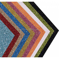 Feuilles de mousse EVA brillantes personnalisées, matériau PE pailleté
