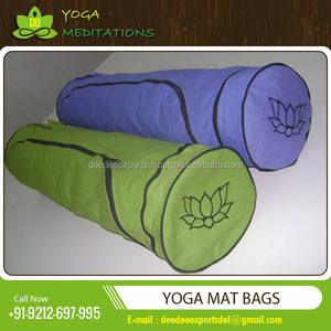 Bolsa de transporte de Yoga de algodón de lona OEM de alta calidad Etiqueta Privada logotipo personalizado tamaño personalizado varios colores - Product Image 3