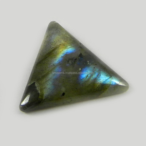 19Mmคุณภาพดีที่สุดLabradorite 1.50กรัมสามเหลี่ยมCabochonอัญมณีIG0374 - Product Image 1