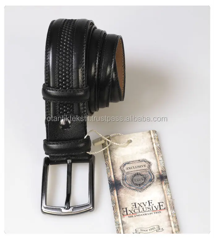 Ceinture en cuir véritable pour hommes, ceinture miniature à la mode, 100 à 130 Cm, personnalisée, vente en gros AC0328, 3.5