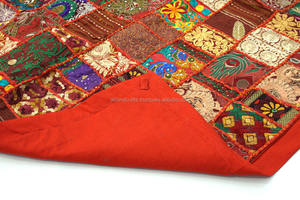 Sari Patchwork Tapisserie Fil Métallique Brodé - Product Image 6