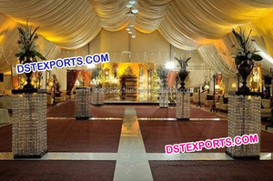 งานแต่งงานพระพิฆเนศ Dev เสางานแต่งงาน Devdas เสาสำหรับ Mandap เสาทางเดินแต่งงาน - Product Image 4