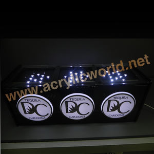 Présentoir de bouteilles de vin en acrylique, magnifique, personnalisé, à LED, - Product Image 5