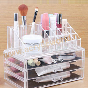 Organizador de maquillaje acrílico, soporte de lápiz labial, estante de exhibición de botella de licor - Product Image 3