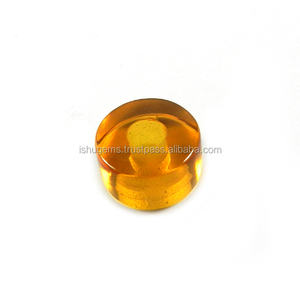 Citrino hydro-Cuentas de neumático liso de 14x8x4,5mm, cuentas de GEMA de agujero grande, cuentas europeas para pulsera, IG0105 - Product Image 4
