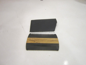 2016 newest hot sale buffalo - horn hair comb made in Vietnam massage brush - Product Image 6