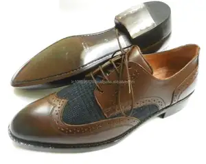 Zapatos de vestir Oxford de aumento de altura ligeros impermeables de cuero hechos a mano de diseñador de alto grado de nivel superior para caballeros personalizados - Product Image 1