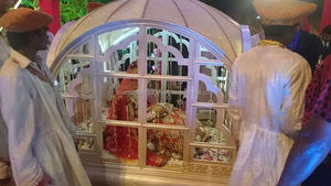 Shahi Wedding <strong>Doli</strong> Palki Wedding Peacock <strong>Doli</strong> Wedding Golden Carving Princess <strong>Doli</strong> - Product Image 6