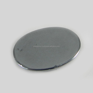 Cabujón ovalado de silicona natural de 23x16 mm, 1.90 g, piedra preciosa suelta para joyería - Product Image 4