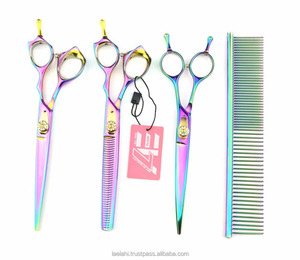 <b>Scissors</b> for Professional Groomers <b>Dog</b> <b>Scissors</b> HOT SELL <b>Dog</b> Grooming Curved <b>Scissors</b> for Pets Hair Cutting Shears - Product Image 2