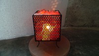 Lampes en sel de l'Himalaya sculptées à la main du Pakistan pour la décoration de la maison