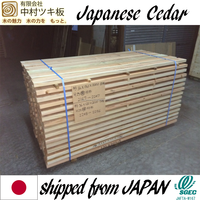 Premium Quality Japanese Cedar Solid Wood Boards Beautiful Lumber Timber for Construction for Hotel Applications
