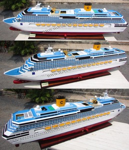 COSTTA-modelo de crucero de madera, modelo de barco de crucero de madera, modelo de revestimiento oceánico a la venta - Product Image 3